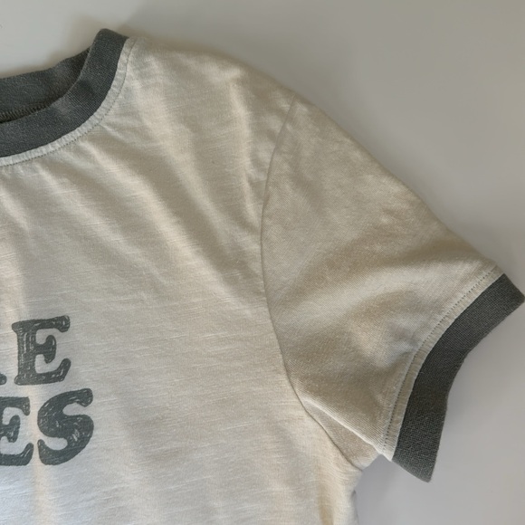 Rylee + Cru Make Waves Ringer Tee Size 10/12 - Picture 5 of 12